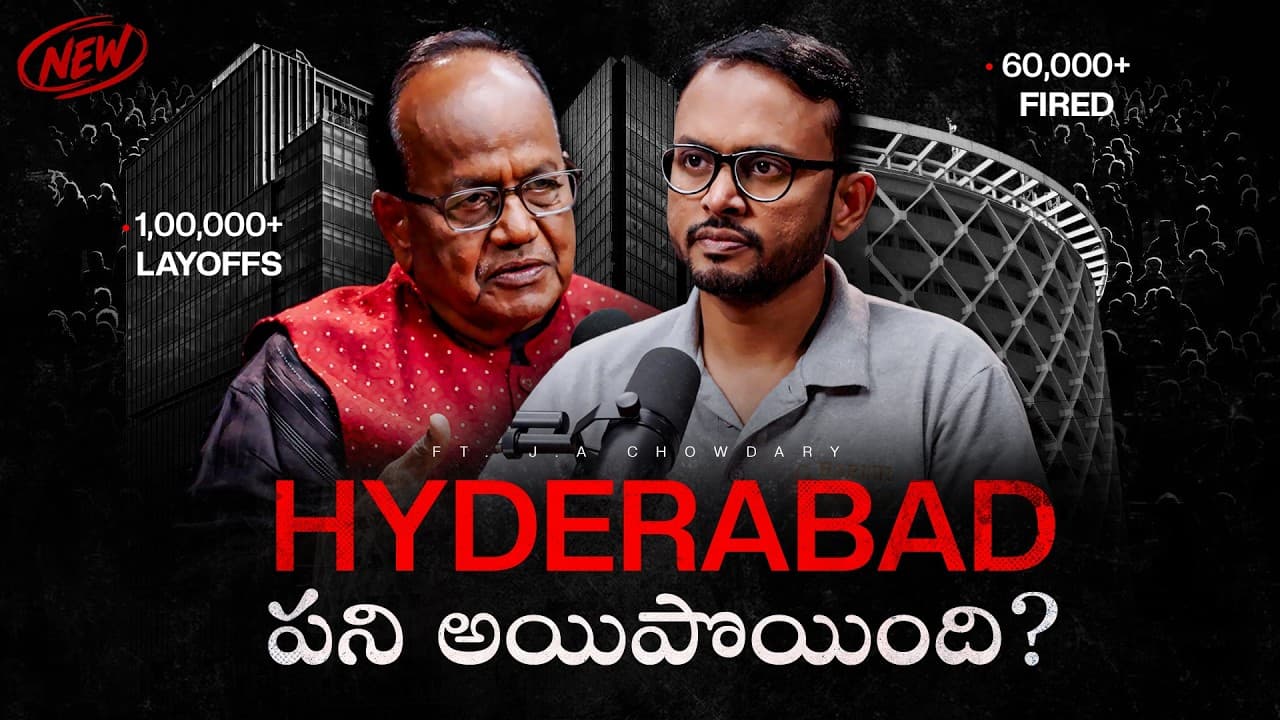 Thumbnail for “🚨 He Changed Hyderabad's Future Forever | JA Chowdary | Harish Katkam | Ep-49 #harishkatkampodcast”